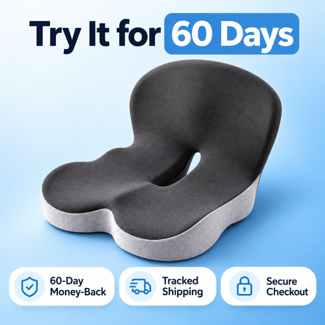 CloudSeat Ergonomic Back & Seat Cushion – trust