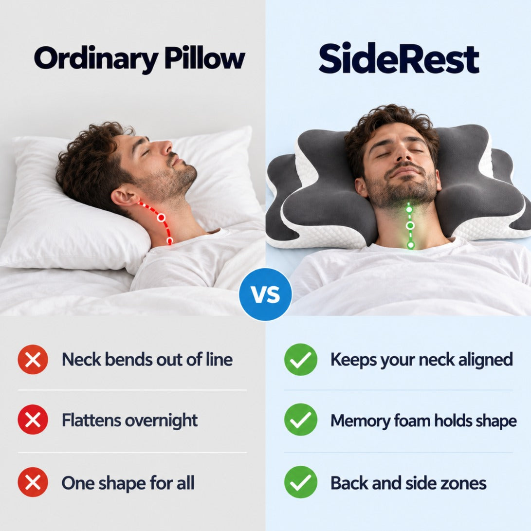 SideRest Contour Neck Pillow – compare