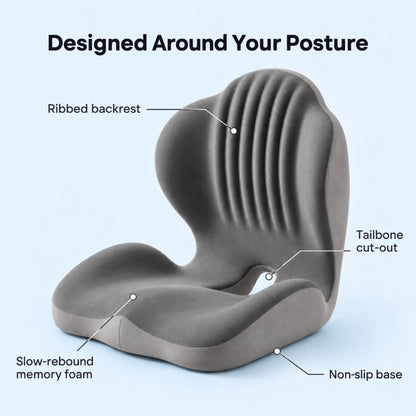 PostureCurve Ergonomic Seat Cushion – features