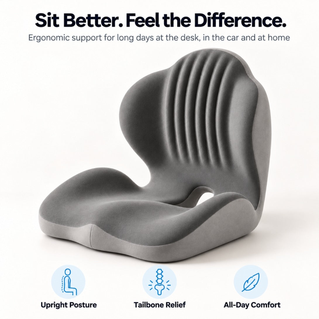 PostureCurve Ergonomic Seat Cushion – hero
